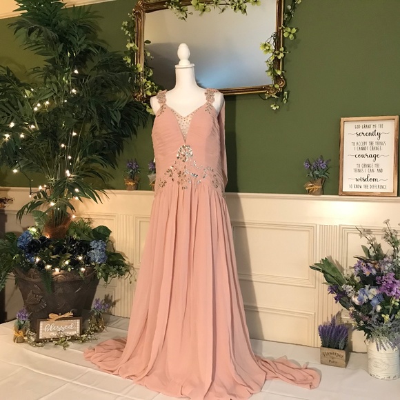 Pink Formal Evening Dress Prom Dress